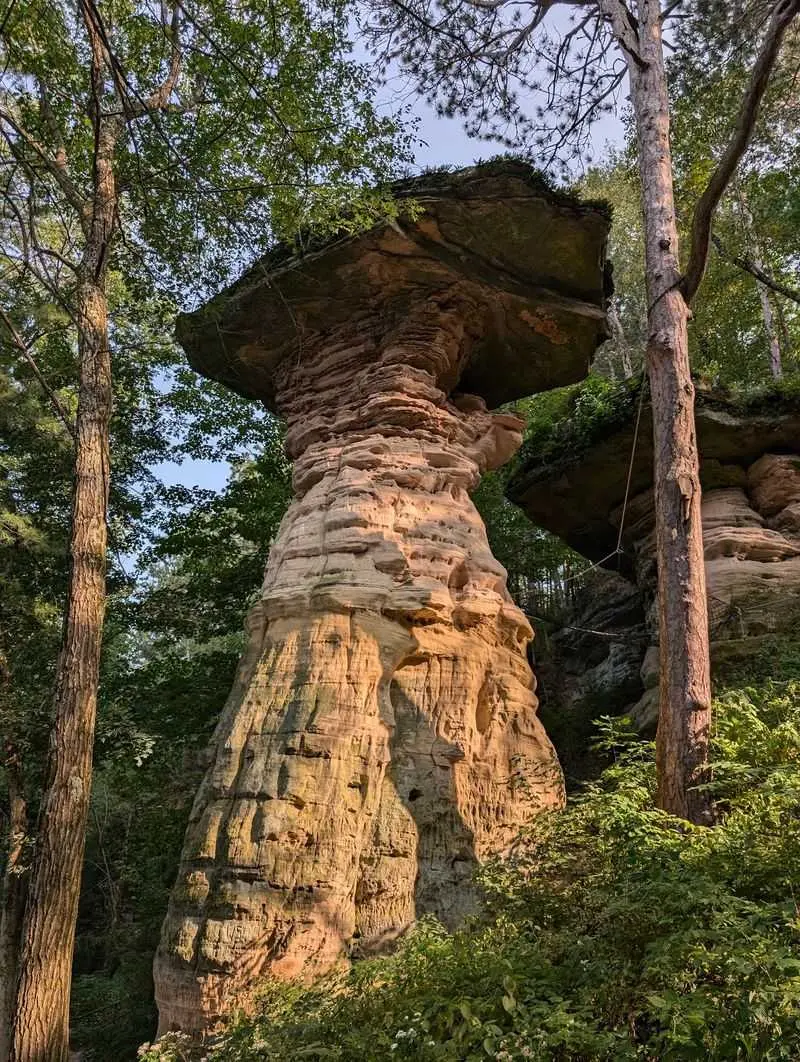 Scenic River Walk in Wisconsin Dells, Columbia County,