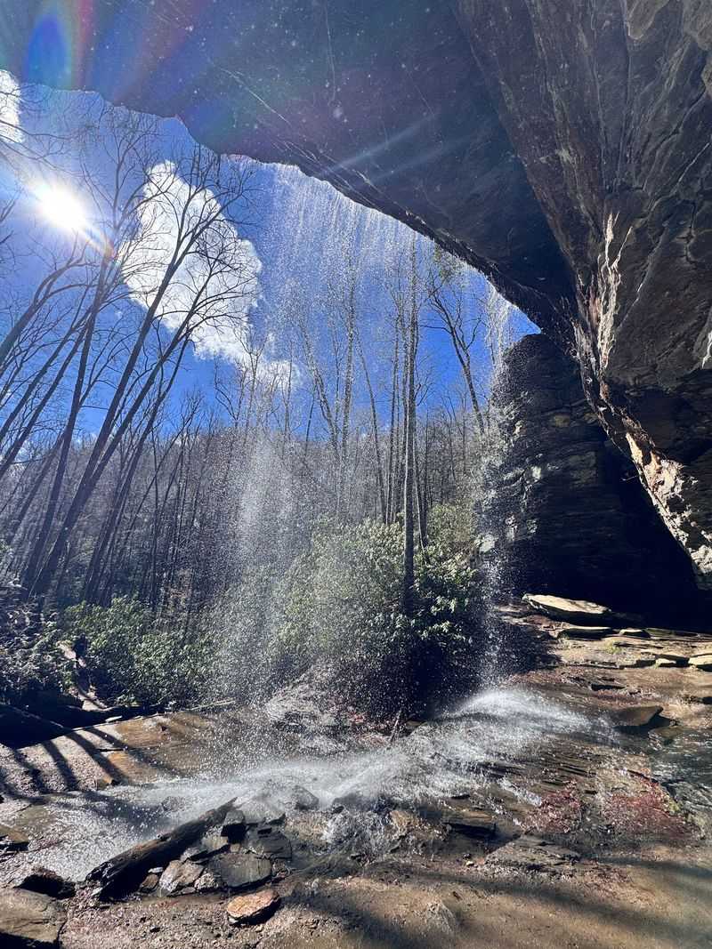 Yes, You Can Walk Behind the Falling Water