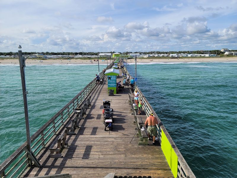 A Patient Morning at Bogue Inlet Pier