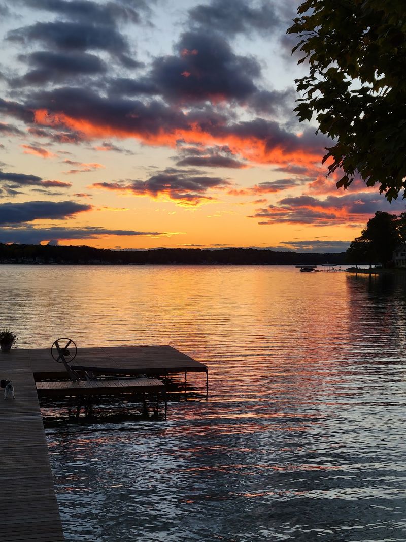 Gull Lake in Richland, Kalamazoo County