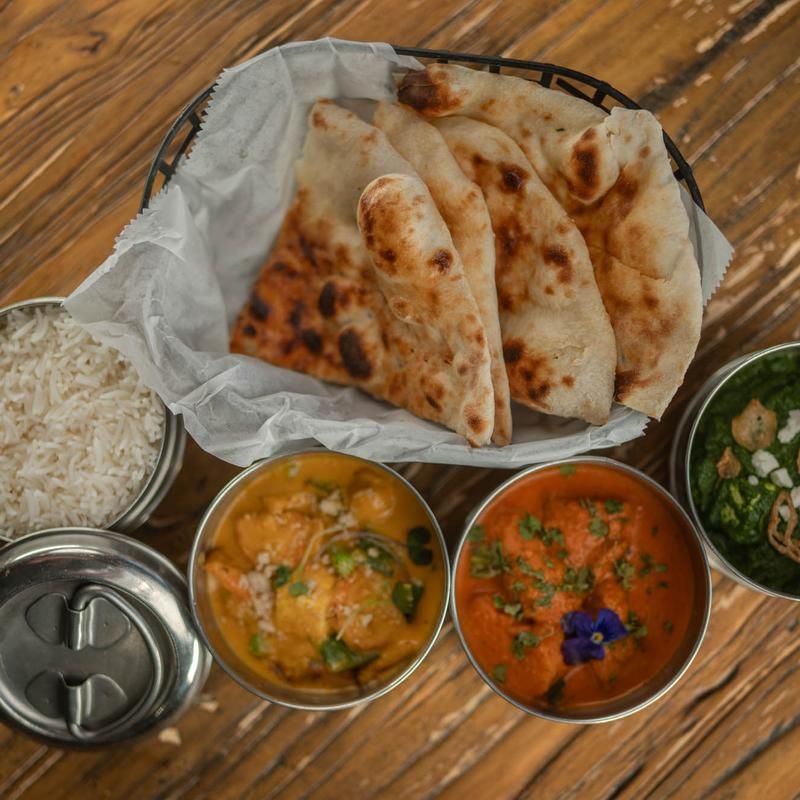 Street Energy and Creamy Sauce at Delhi Dhaba