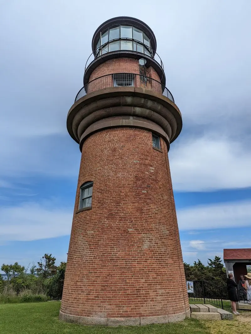 Gay Head Lighthouse in Aquinnah, Dukes County