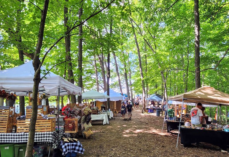 Hocking Hills Craft Show Fall Fest near Logan