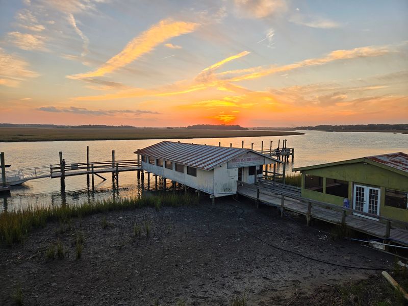 Stay for the Waterfront Atmosphere and Sunset