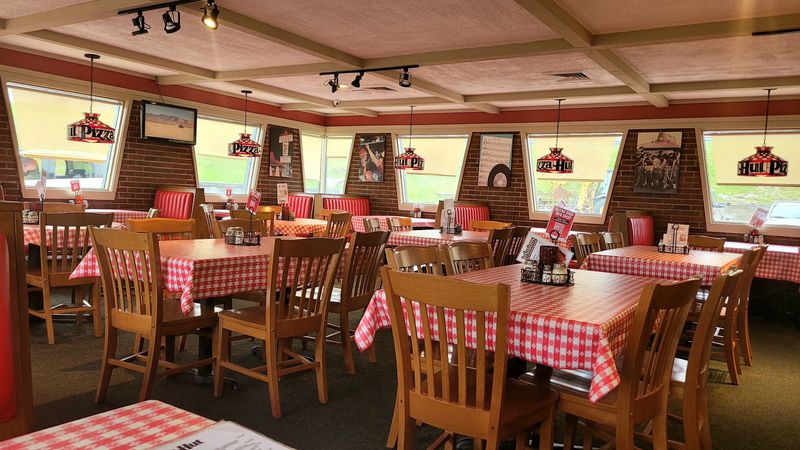 Red Checkered Tablecloths On Every Surface