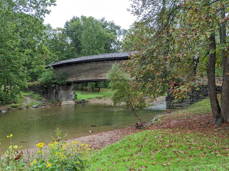 Dunlap Creek at Humpback Bridge - Alleghany County