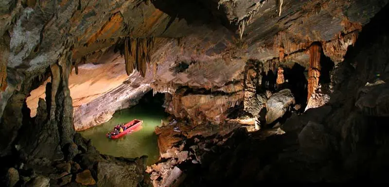 The Underground Tour Happens Entirely By Boat