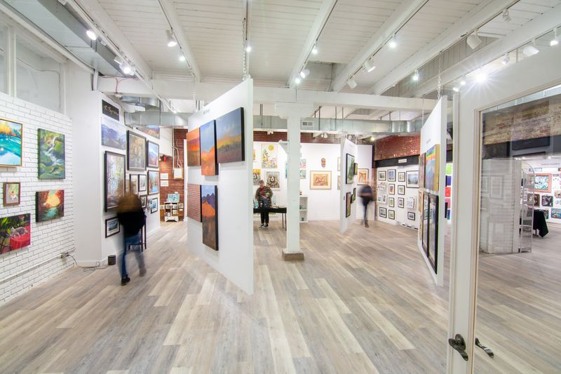 Trackside Studios - Art Inside a Former Meat-Packing Plant