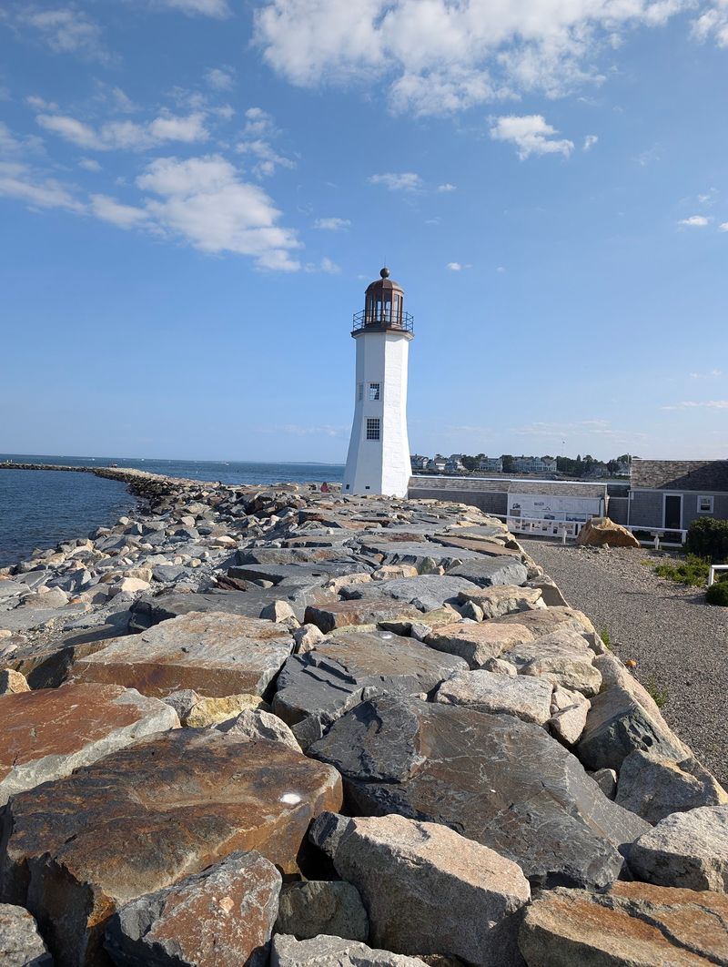 Scituate Lighthouse in Scituate, Plymouth County