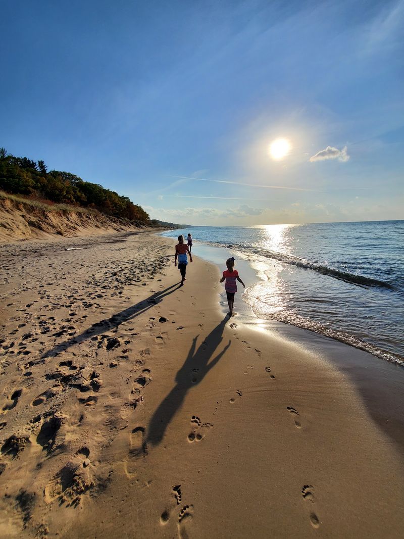 Warren Dunes State Park - Giant Dunes & Lake Michigan Swimming