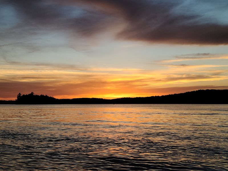 Lake Michigamme in Michigamme, Marquette County