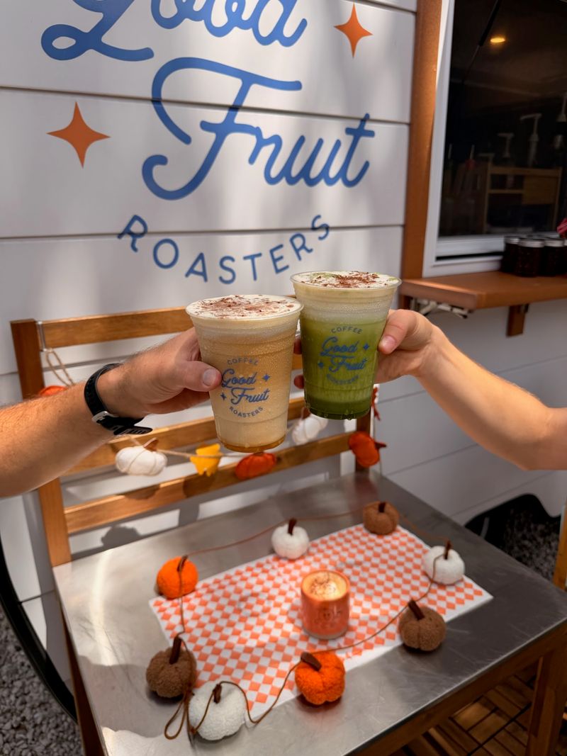 Pumpkin Spice Latte + Seasonal Scone at Good Fruit Coffee Collective in Tampa