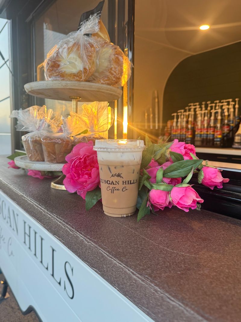 Pumpkin Cookie Butter Latte + Seasonal Treat at Tuscan Hills Coffee Company in Parrish