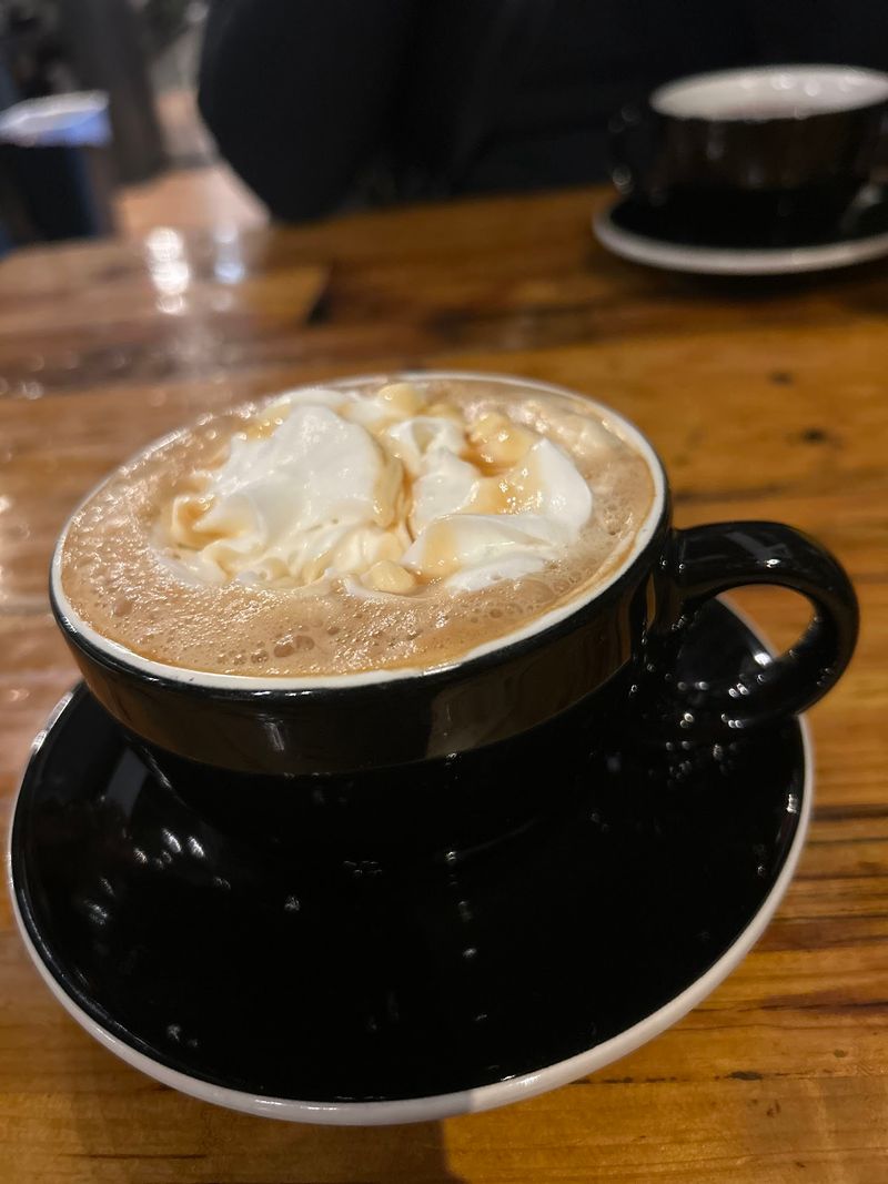 Pumpkin Spice Latte and French Toast at Seven Mile Cafe, Fort Worth