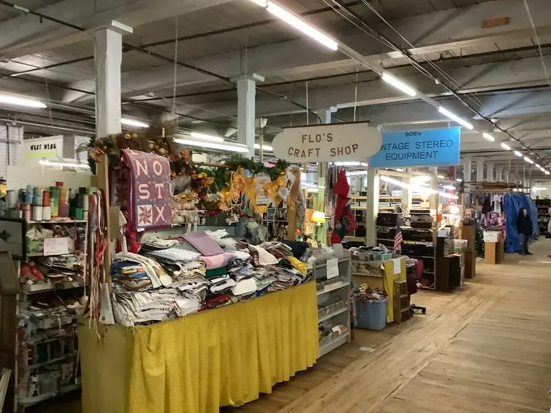 Mill Building Mysteries at College Mart Flea Market