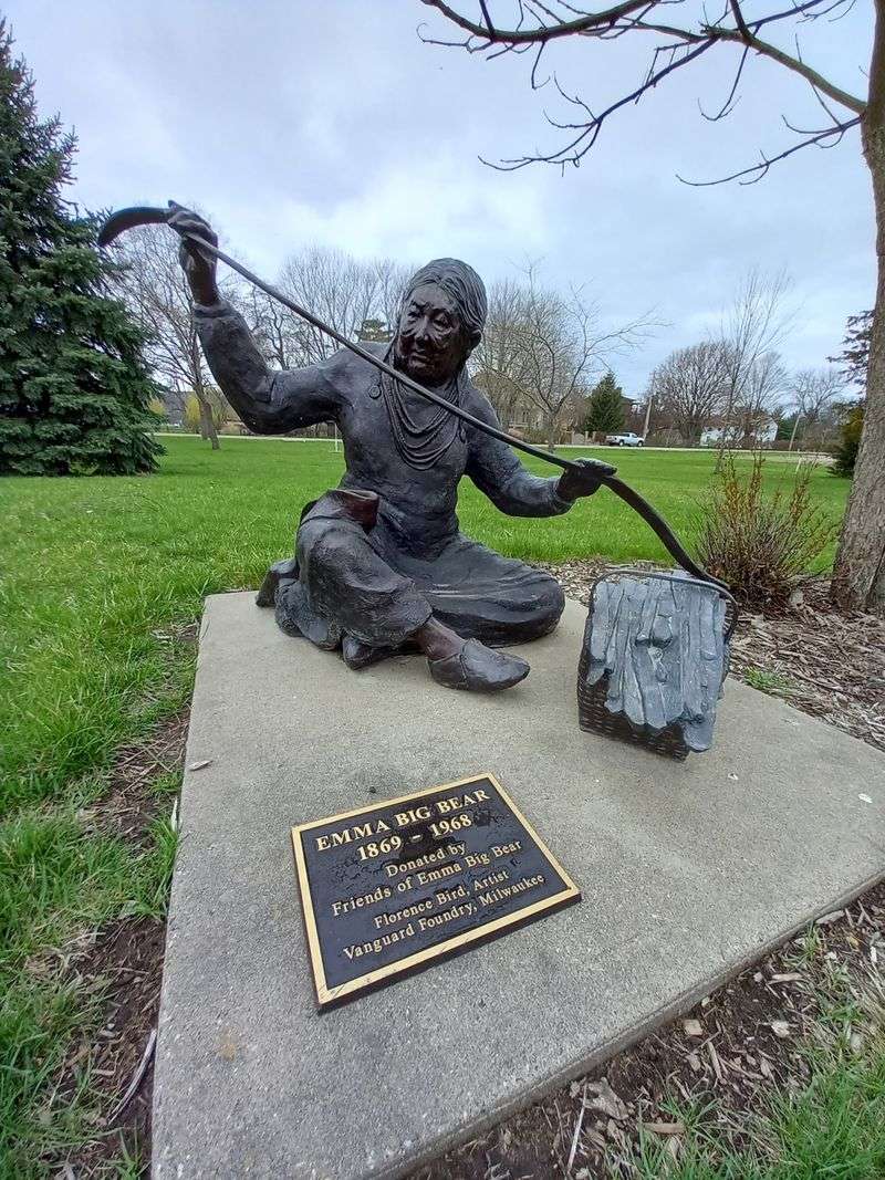 Mississippi River Sculpture Park in Prairie du Chien, Crawford County,