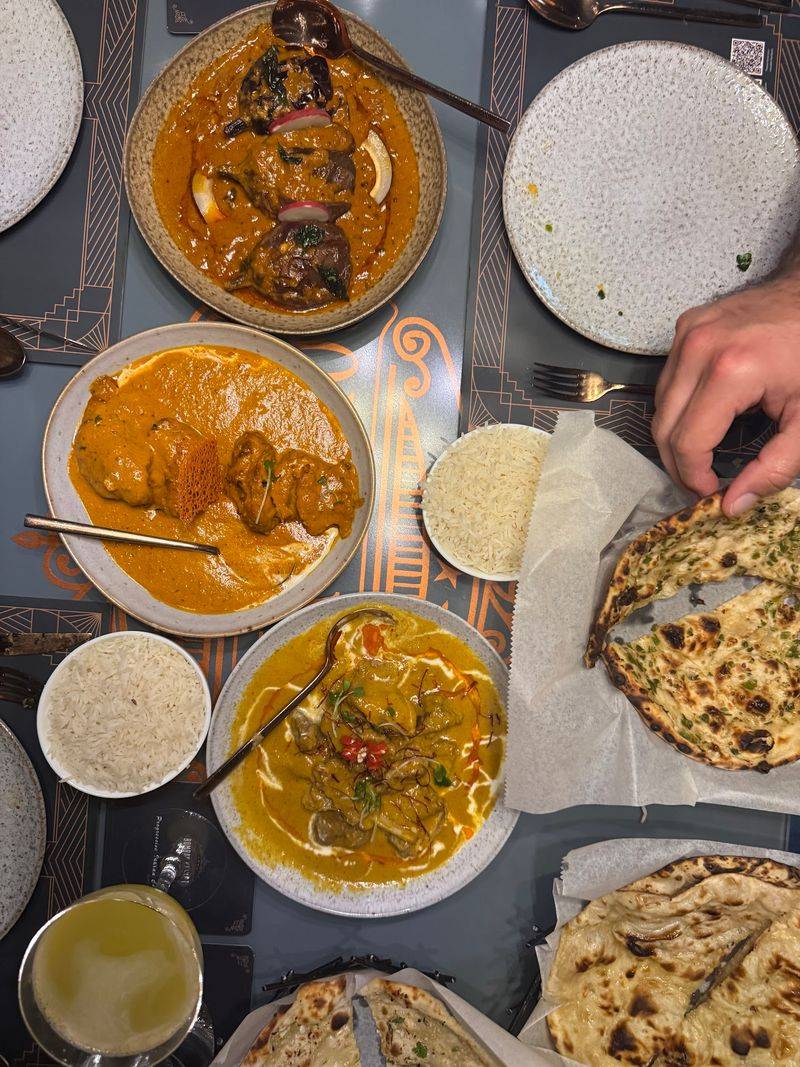 Polished Plates at Bombay Velvet