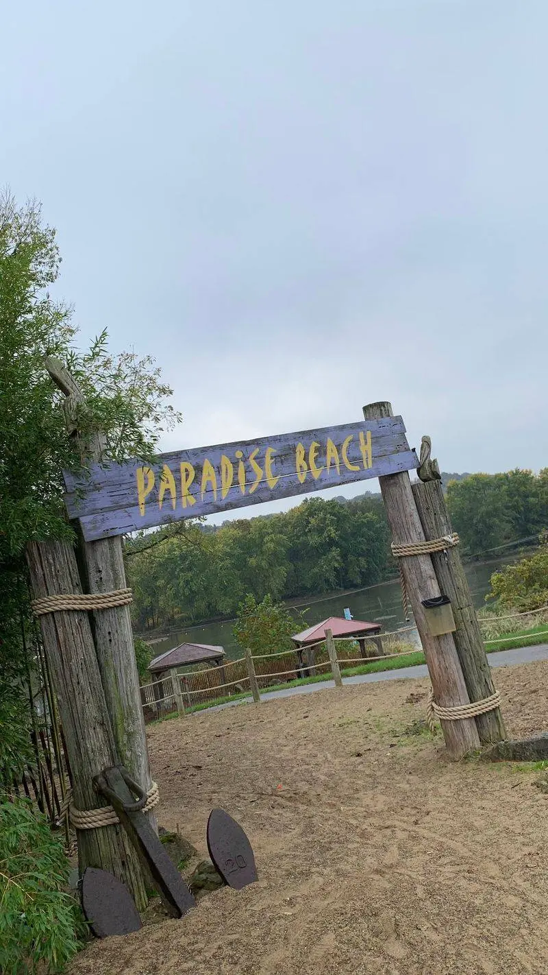 The Tiki-Style Beach Bar