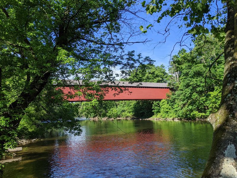 Wertz's Covered Bridge, Spring Township, Berks County