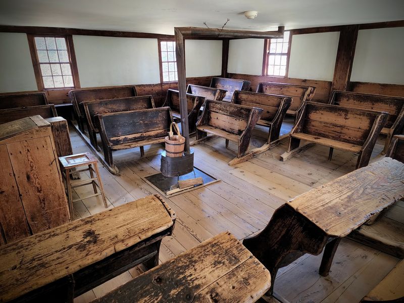 Visit The School, Meetinghouse, And Community Buildings
