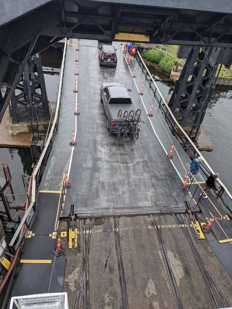 Watch Cars and RVs Roll Onto the Ship