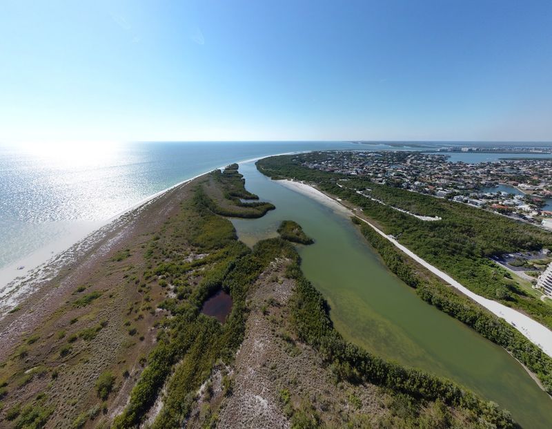 Tigertail Beach's Unusual Lagoon-and-Gulf Setting