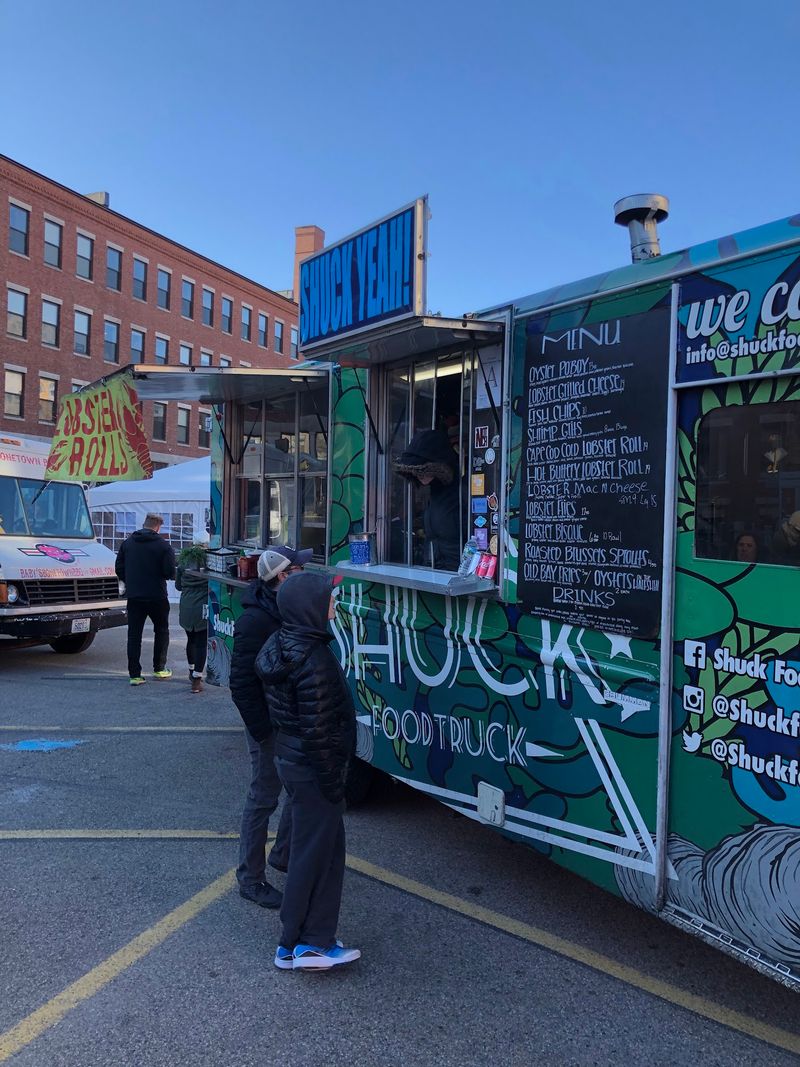 Grab Lunch From the Rotating Food Trucks