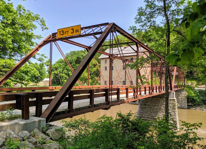 The Rebuilt Bridge That Frames The View