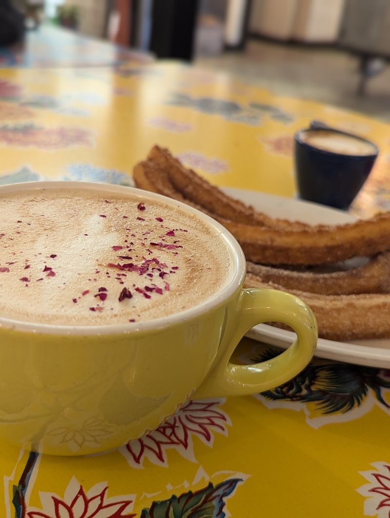 Harvest Latte + Seasonal Churros at Cocoa Cinnamon, Durham
