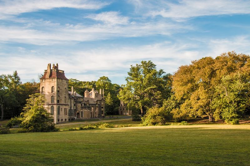 The Castle Is Part Of A Larger Henry Mercer Historic Legacy