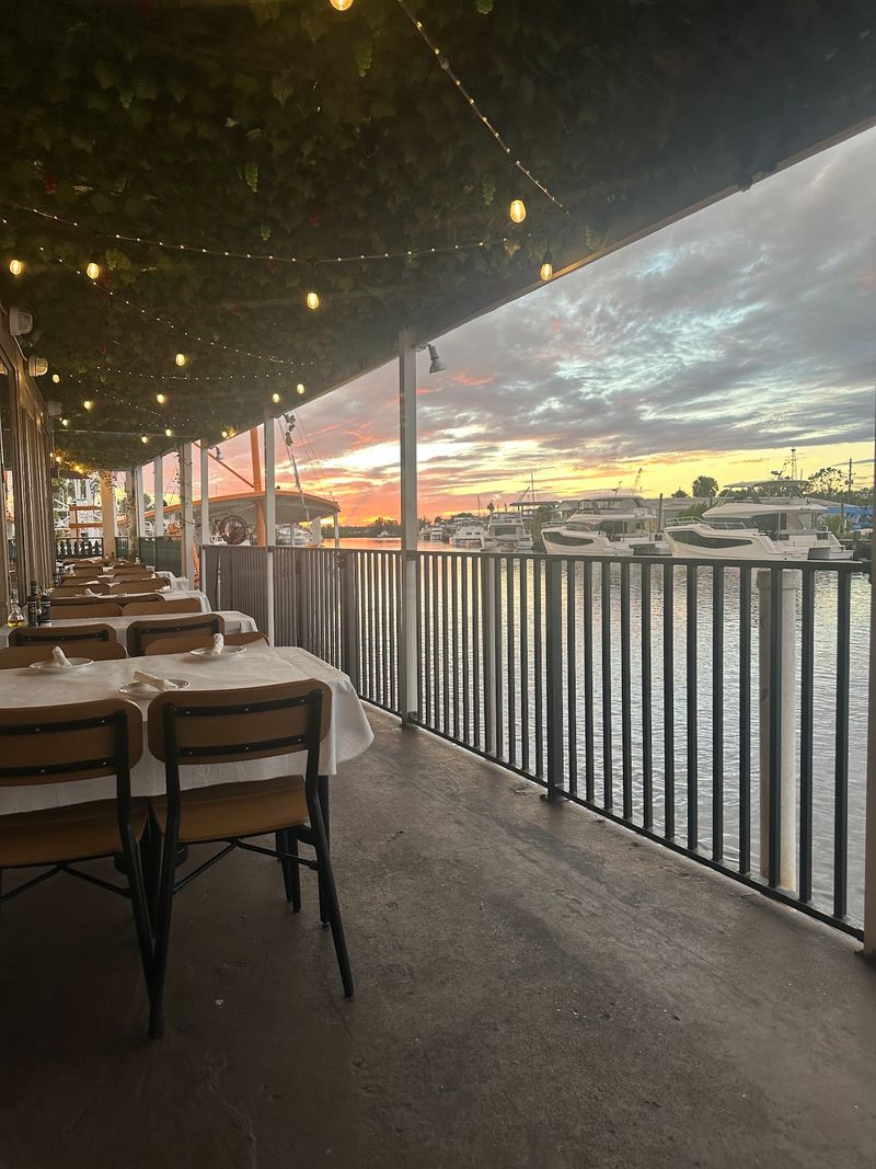 Dinner Views Along the Anclote River