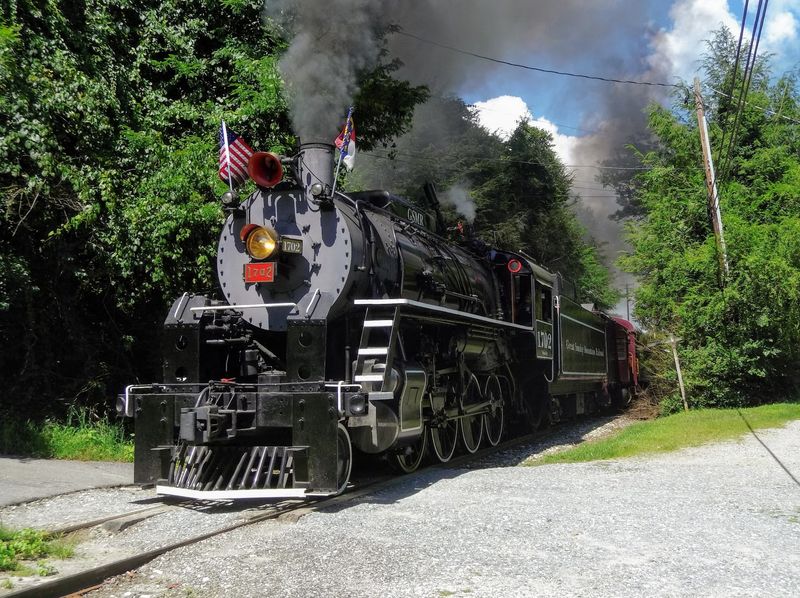 Ride Behind A Genuine Steam Locomotive
