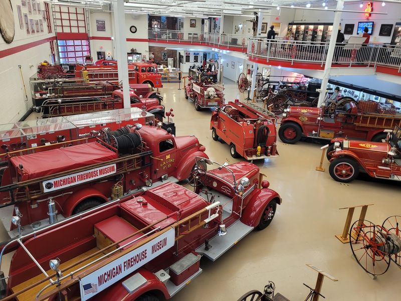 Get Up Close To Antique Fire Trucks