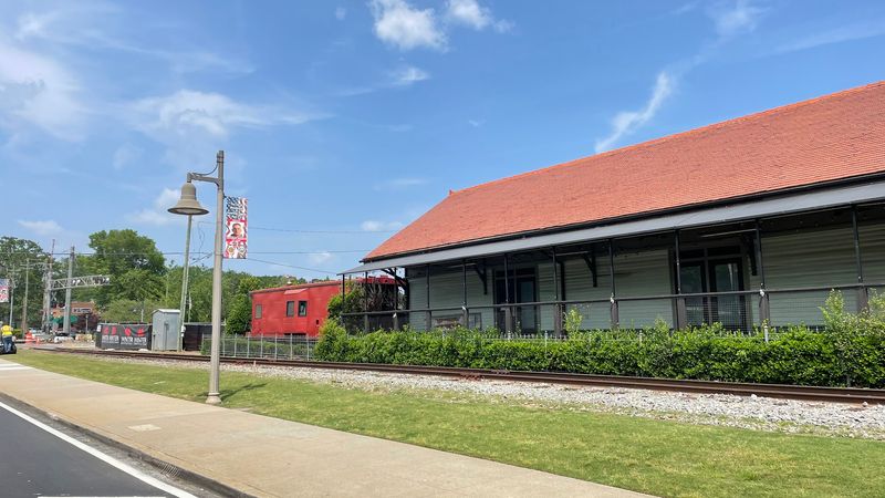 Look For The Old Woodstock Train Depot