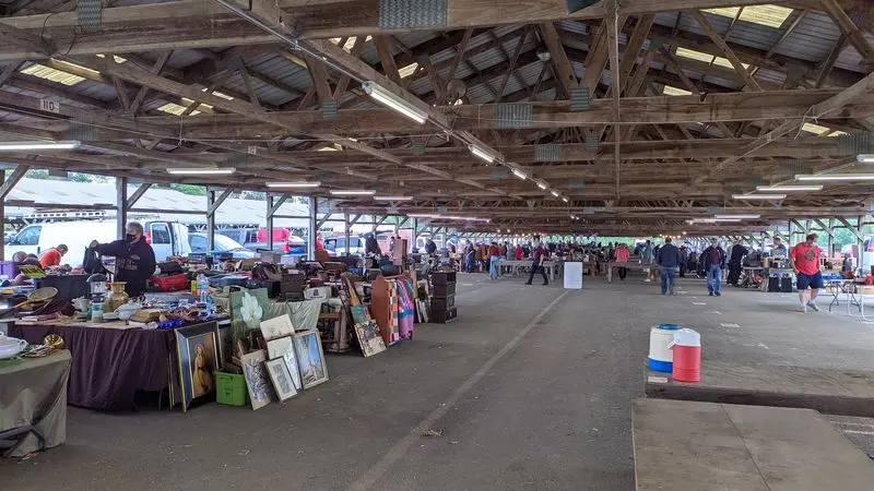 Hunt for Bargains at the Outdoor Flea Market