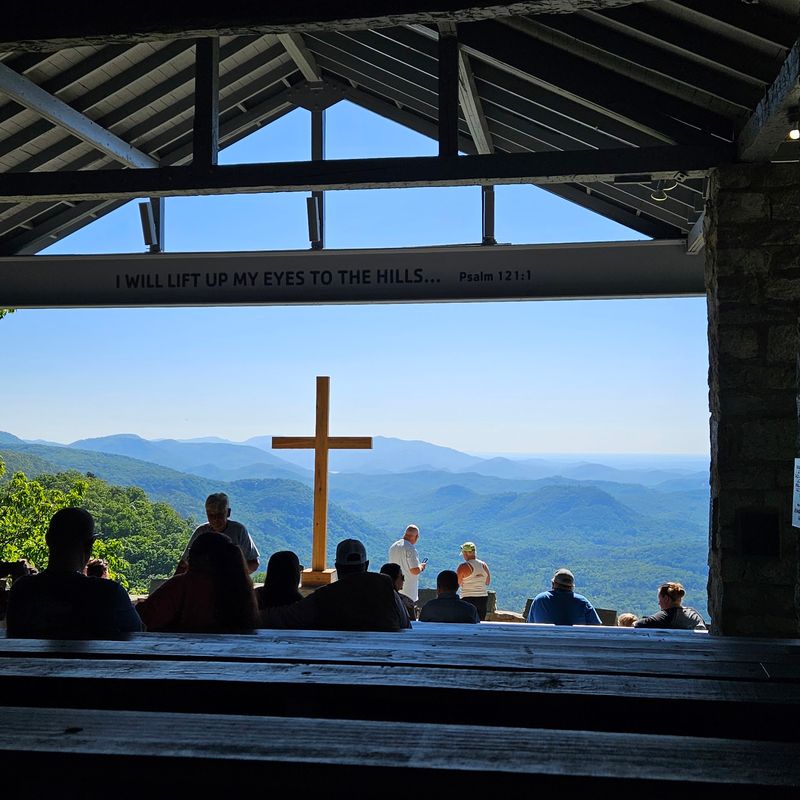 The Open-Air Chapel Feels Peaceful Without Being Fancy