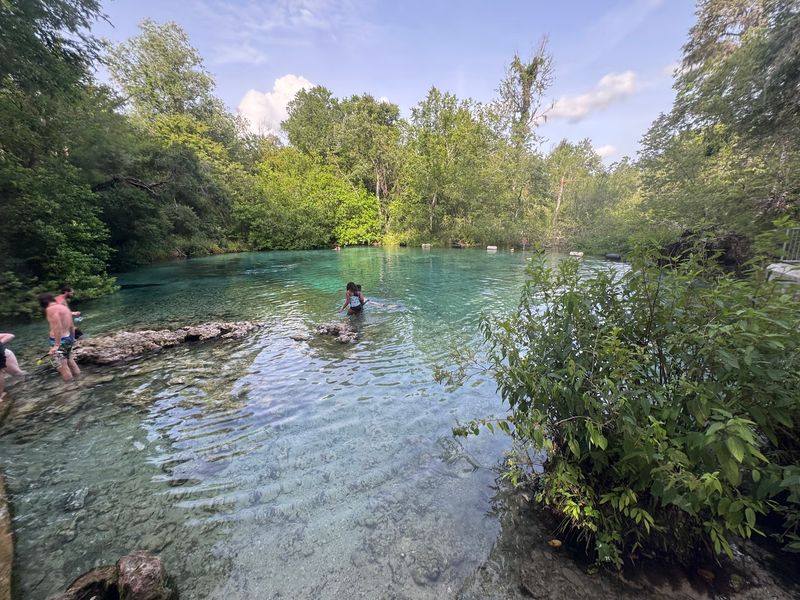 Take the Short Walk to Blue Hole Spring