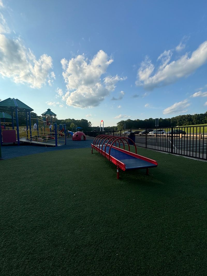 A Fully Fenced Playground Gives Families Another Layer of Comfort