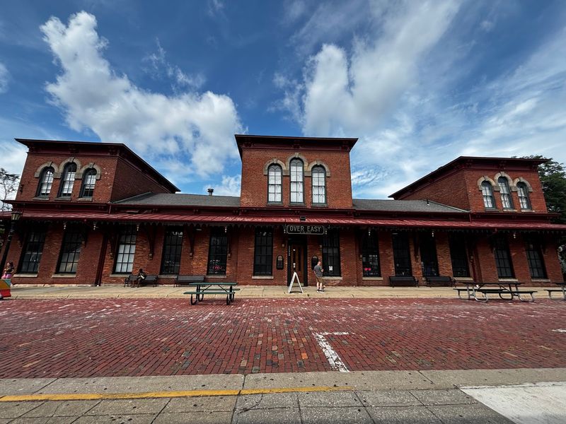 Look For The Original Railroad Platform