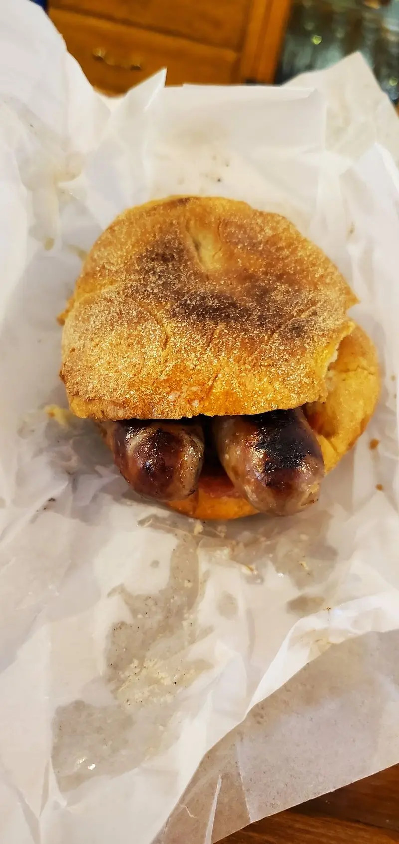 The Sheboygan Hard Roll And Toppings Complete The Experience