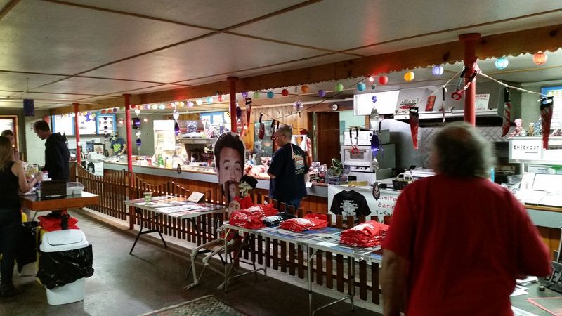 The Snack Bar Is Part of the Retro Atmosphere