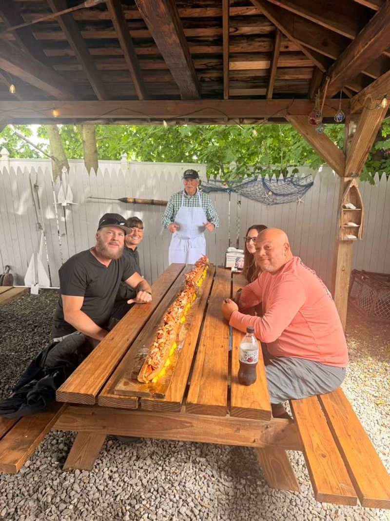 The Giant Lobster Rolls Add Some Serious Roadside Theater