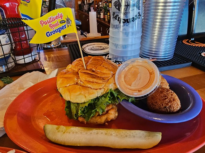 The Original Grouper Sandwich Keeps The Toppings Classic
