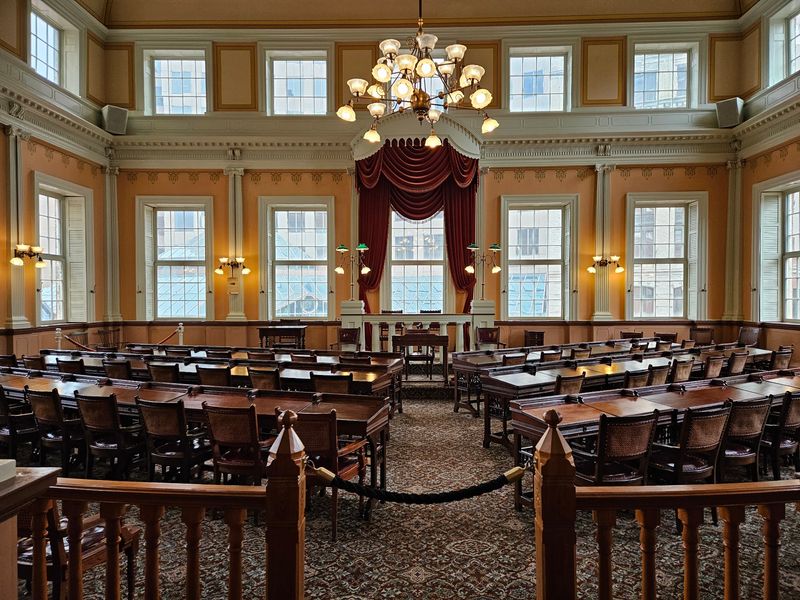 A Courtroom and the Amistad Fight