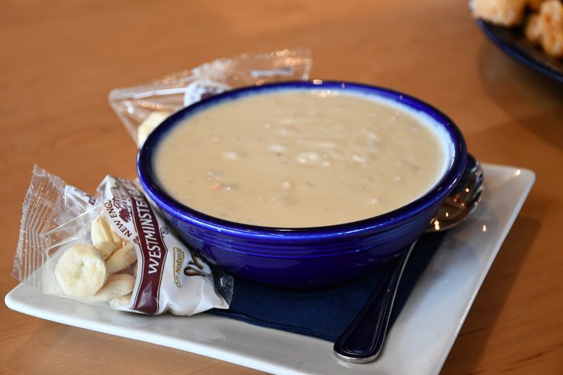 Seaport Grille - Gloucester Chowder With Working-Harbor Atmosphere