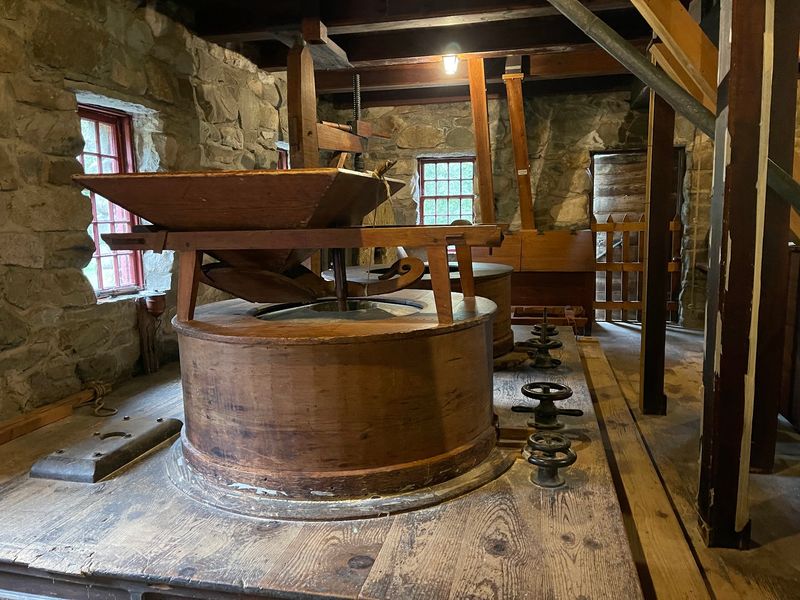 The Grist Mill Still Produces Cornmeal and Flour