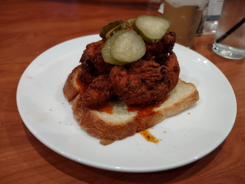 Pickles And Sourdough Keep The Chicken Balanced