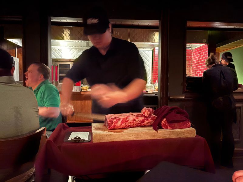 Watch Your Steak Get Cut at the Table