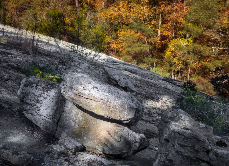 Granite Boulders Add Another Layer of Adventure