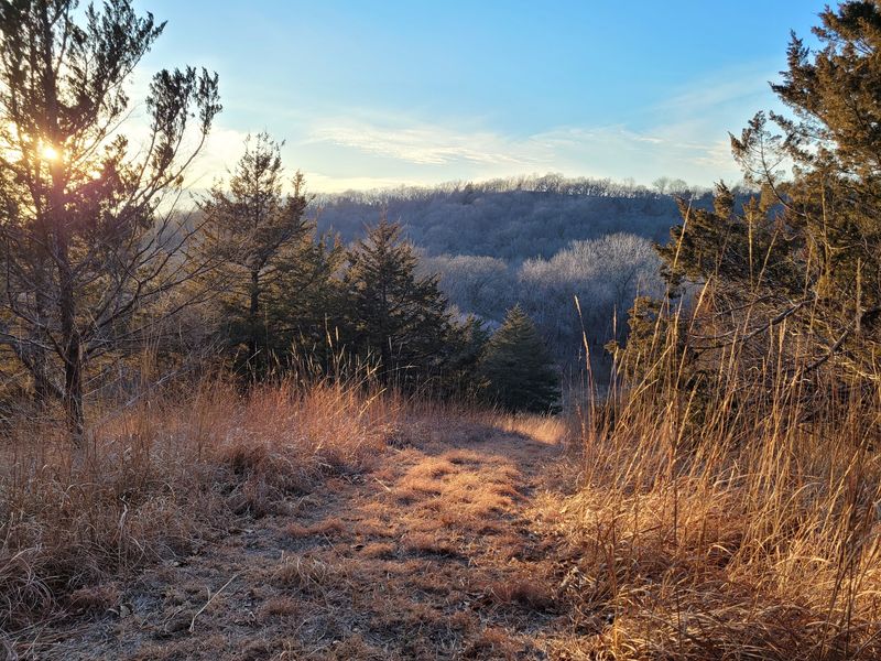 Sunset Ridge Trail at Golden Hour